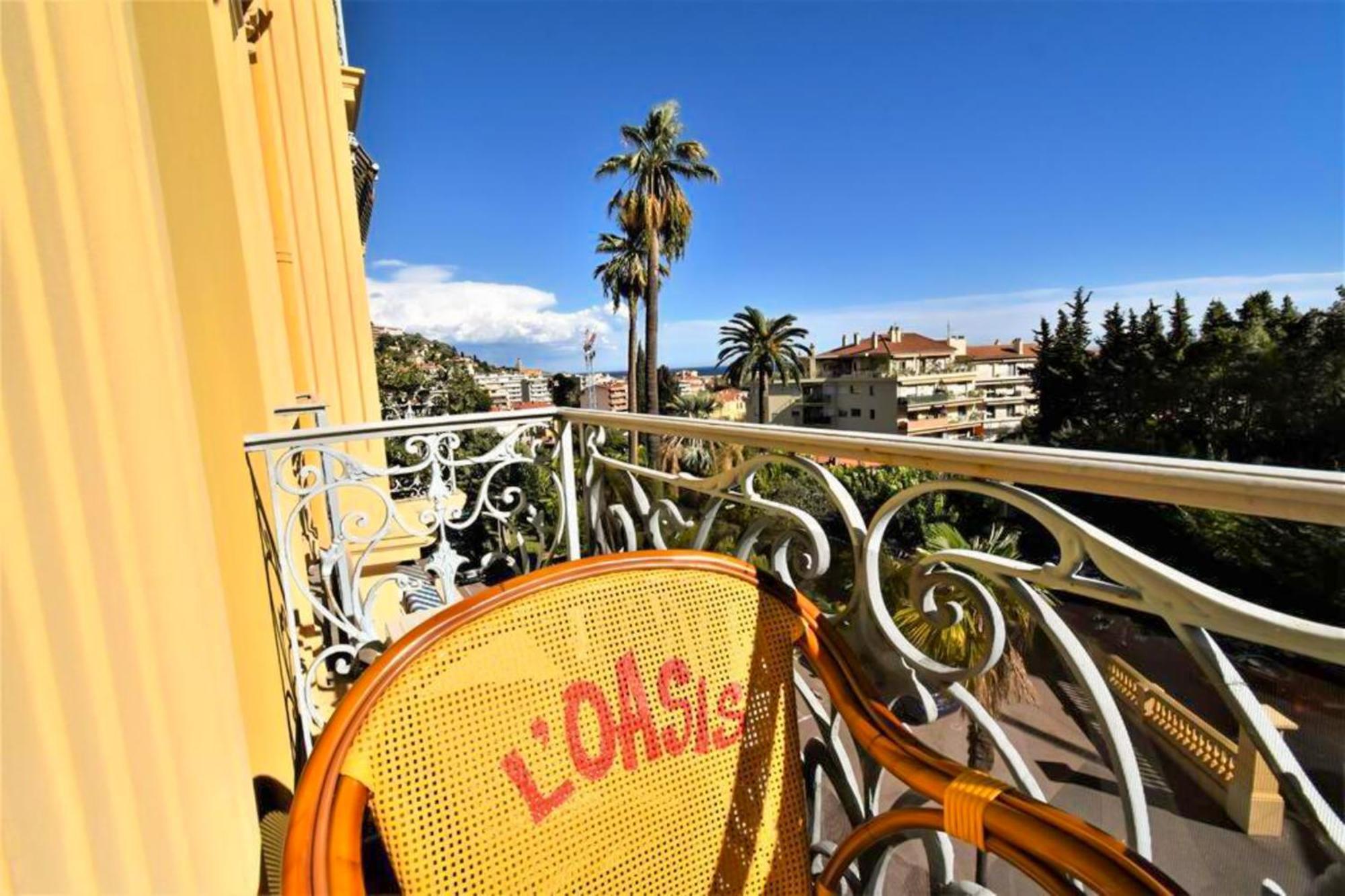 Le Montfleuri- Centre-Ville - Parking Prive - Vue Mer Menton Buitenkant foto