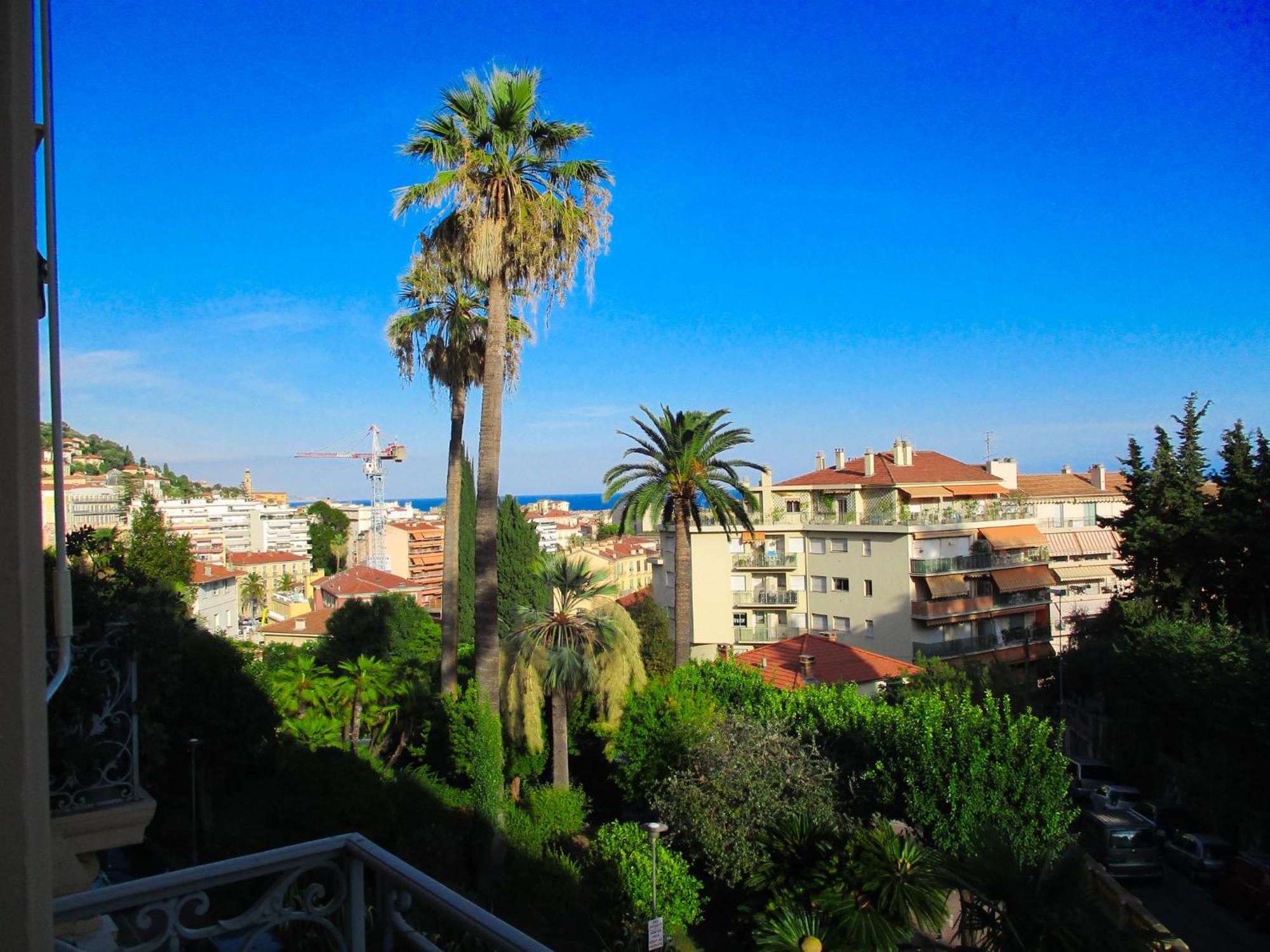 Le Montfleuri- Centre-Ville - Parking Prive - Vue Mer Menton Buitenkant foto