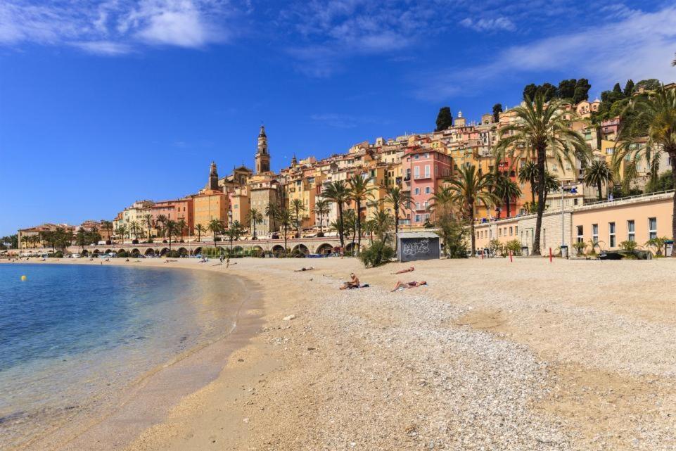 Le Montfleuri- Centre-Ville - Parking Prive - Vue Mer Menton Buitenkant foto